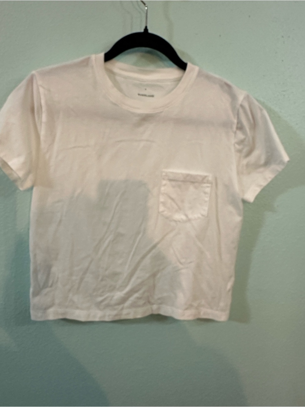 Everlane Women’s White Pocket Tee Small